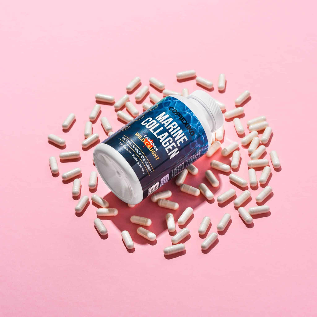 correxiko glutathione correxico marine collagen GlutaPro RX glutathione supplement supports antioxidant protection and helps promote brighter Best Glutathione Pills in the